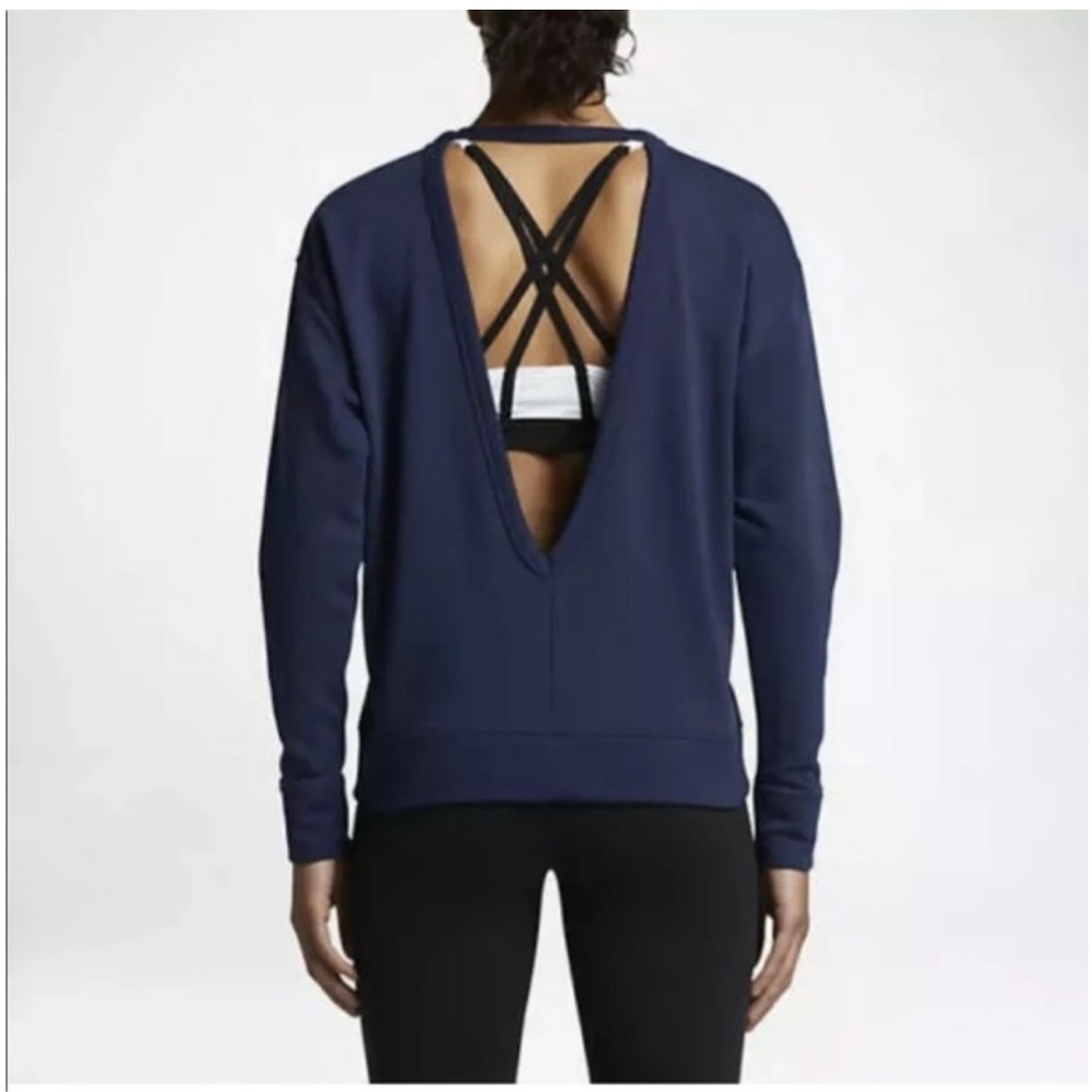Nike Dri-FIT Navy Pullover